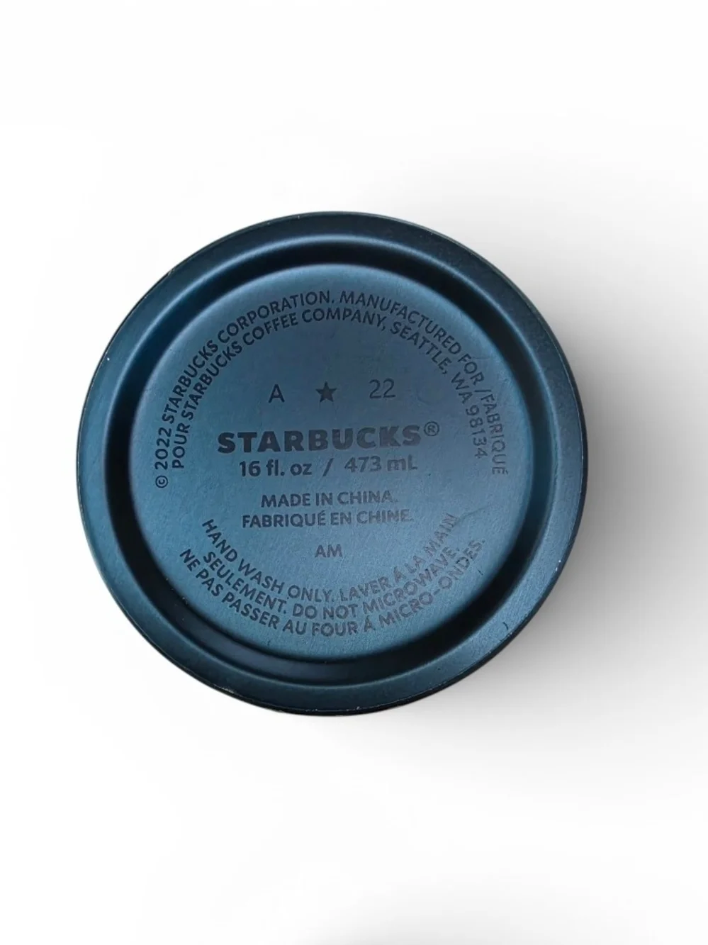 Starbucks Matte Dark Green Stainless Tumbler